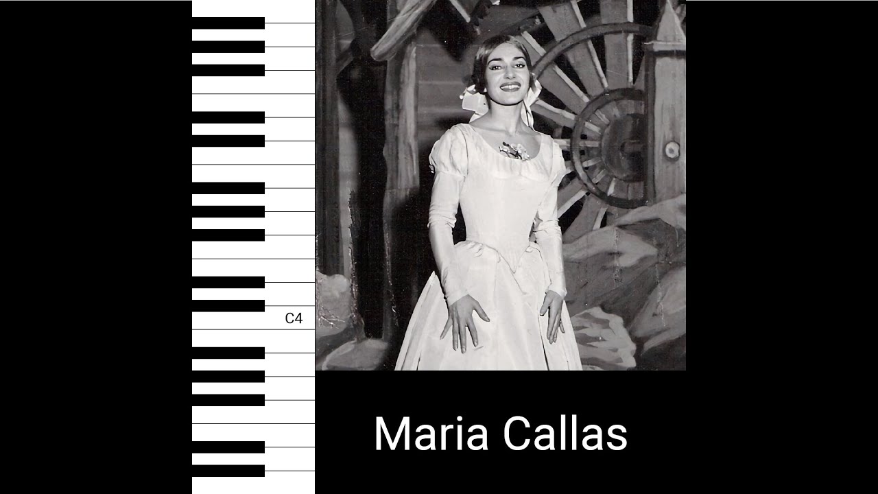 Maria Callas - La Sonnambula: Sovra il sen la man mi posa (Vocal Showcase)