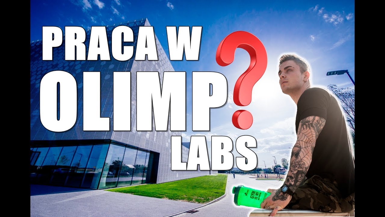 SYLWETKOWIEC MICHAŁ sprawdza jak wygląda PRACA W OLIMP LABS - Olimp Sport Nutrition