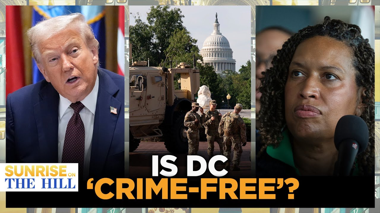 Trump PRAISES DC Mayor Bowser, Claims District is 'CRIME-FREE' As Congress Returns | SUNRISE