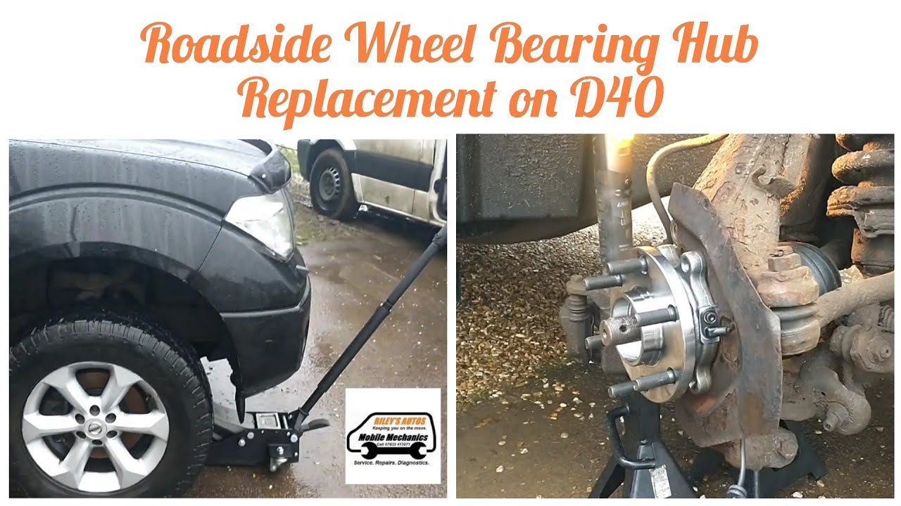 Nissan Navara Pathfinder & Xterra D40 Front Wheel Bearing Hub Replacement