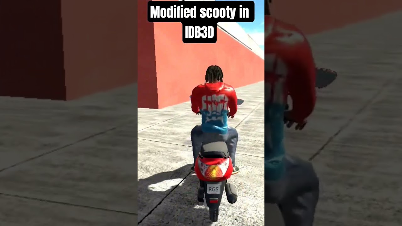 Modified Scooty In IDB3D #indianbikedriving3d @Vinslayers @fightgameradvik6