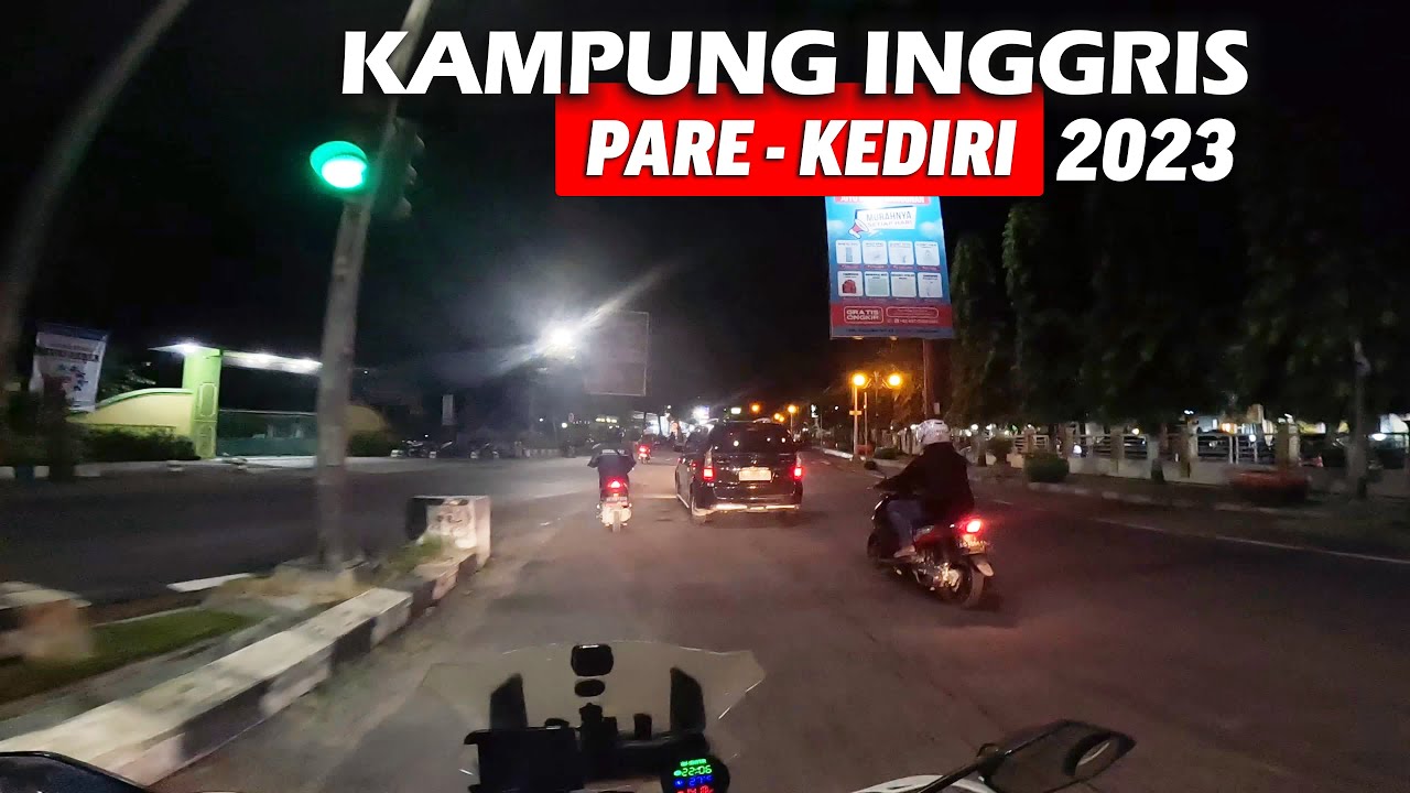 Keliling KAMPUNG INGGRIS PARE KEDIRI Malam Hari 2023, SEPERTI APA YA... 😊