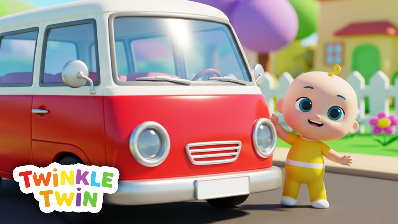 Wheels on the Van |  Nursery Rhymes & Kids Songs