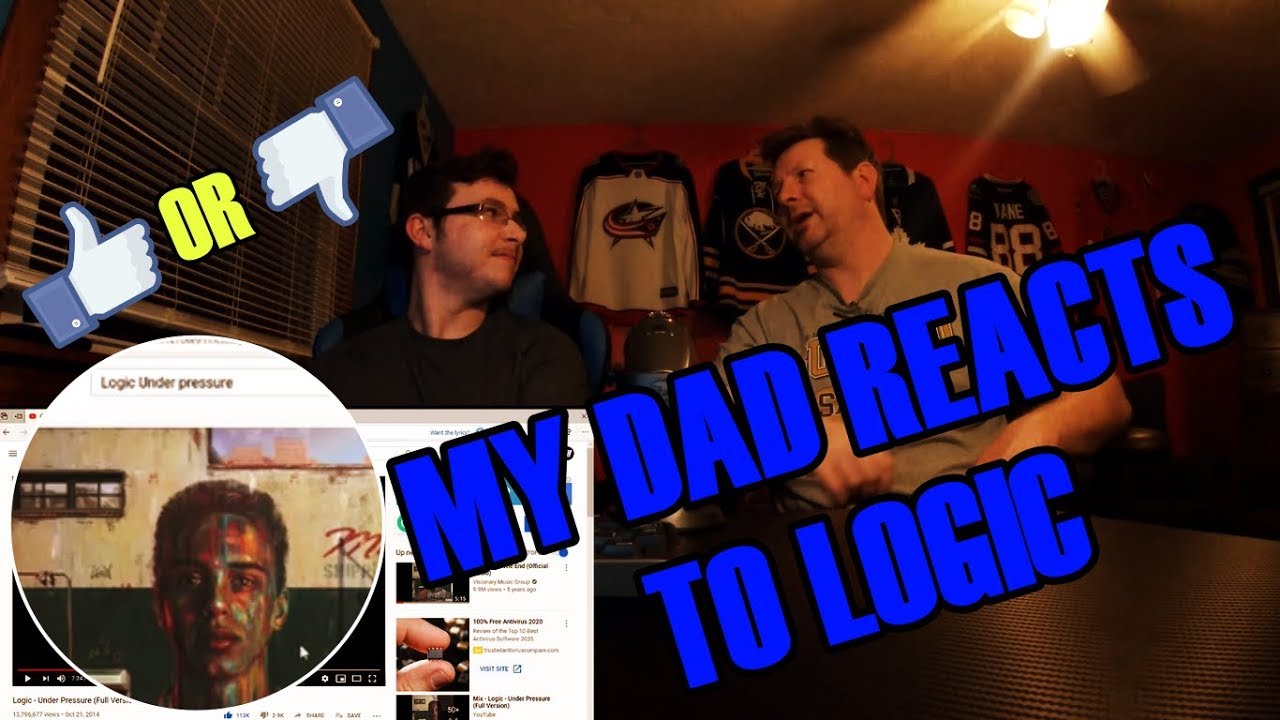 METALHEAD DAD REACTS TO LOGIC - (