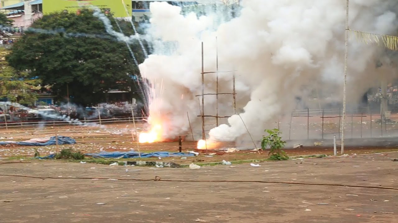 Thrissur Pooram 2022 Vedikett | Pakal Vedikett | പകൽ പൂരം വെടിക്കെട്ട് | Citychannel Thrissur
