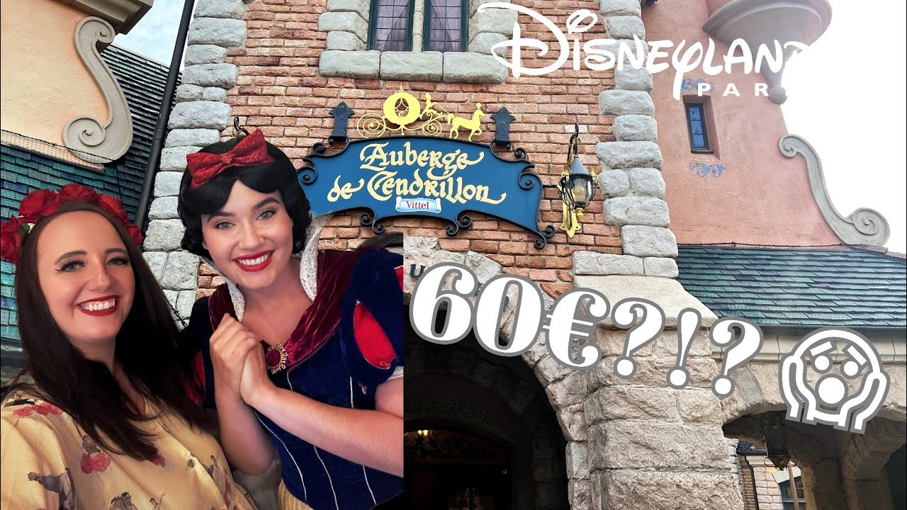 Frühstück für 60€ mit den Prinzessinnen im Auberge de Cendrillon - Disneyland Paris