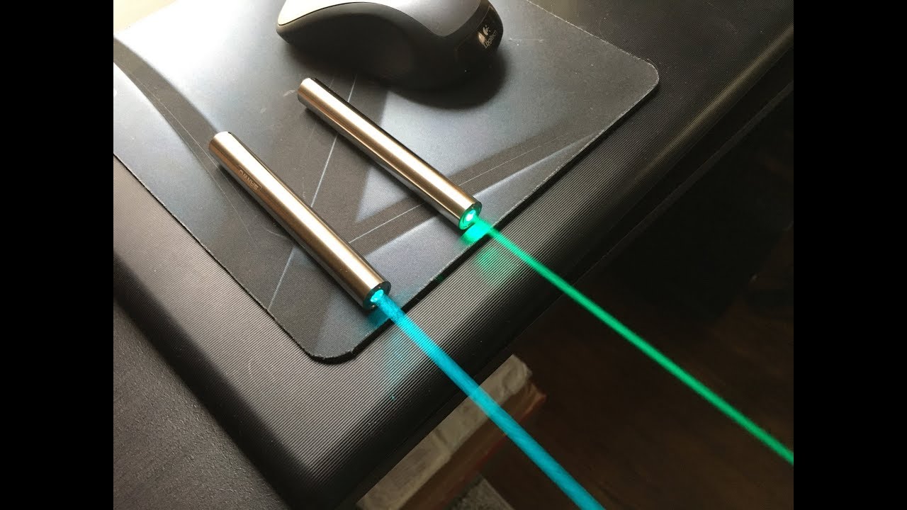 Sanwu “Cyan” 488nm Pocket Laser review. ☢️⚠️☢️