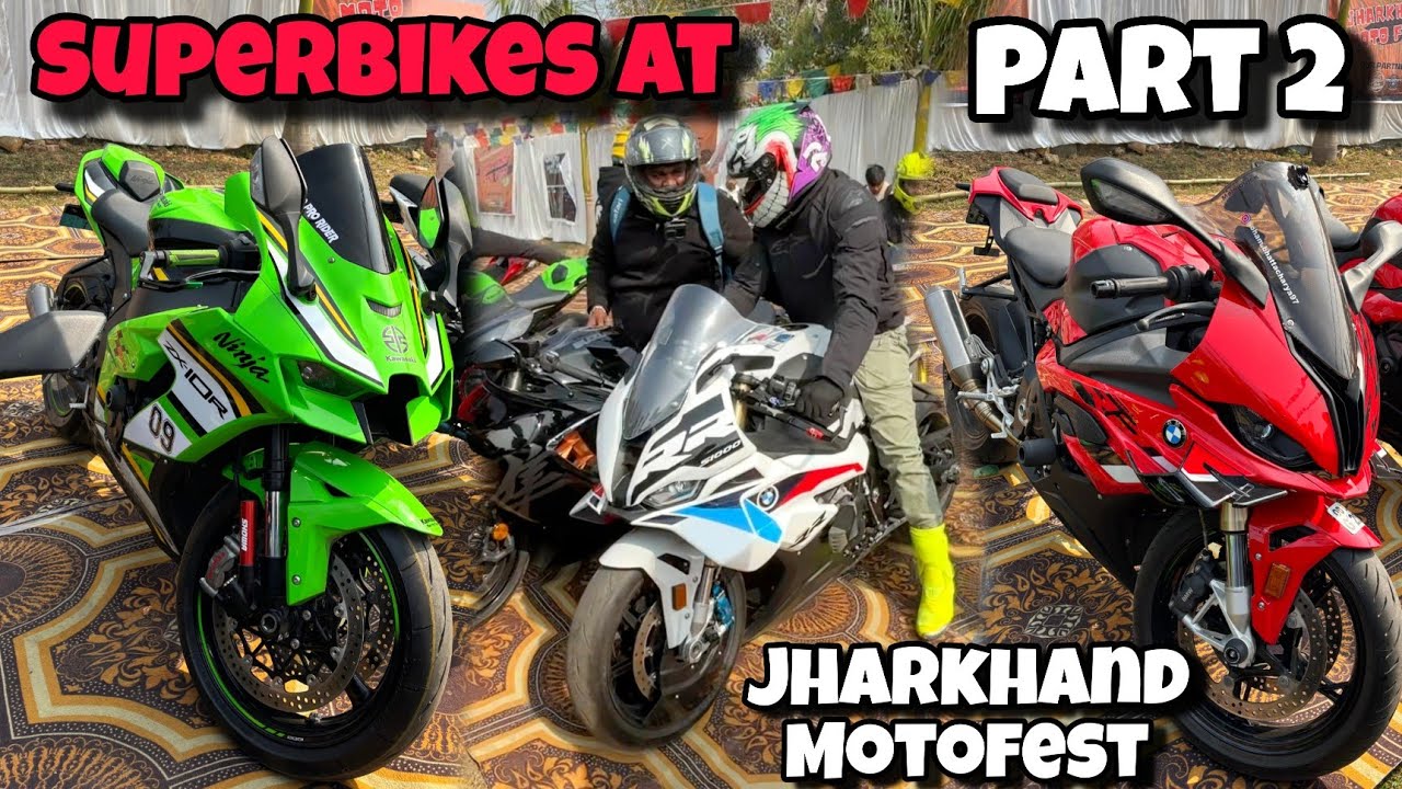 Superbikes Meetup in Dhanbad 🔥 Superbikes at Jharkhand Motofest 2.0 Dhanbad 