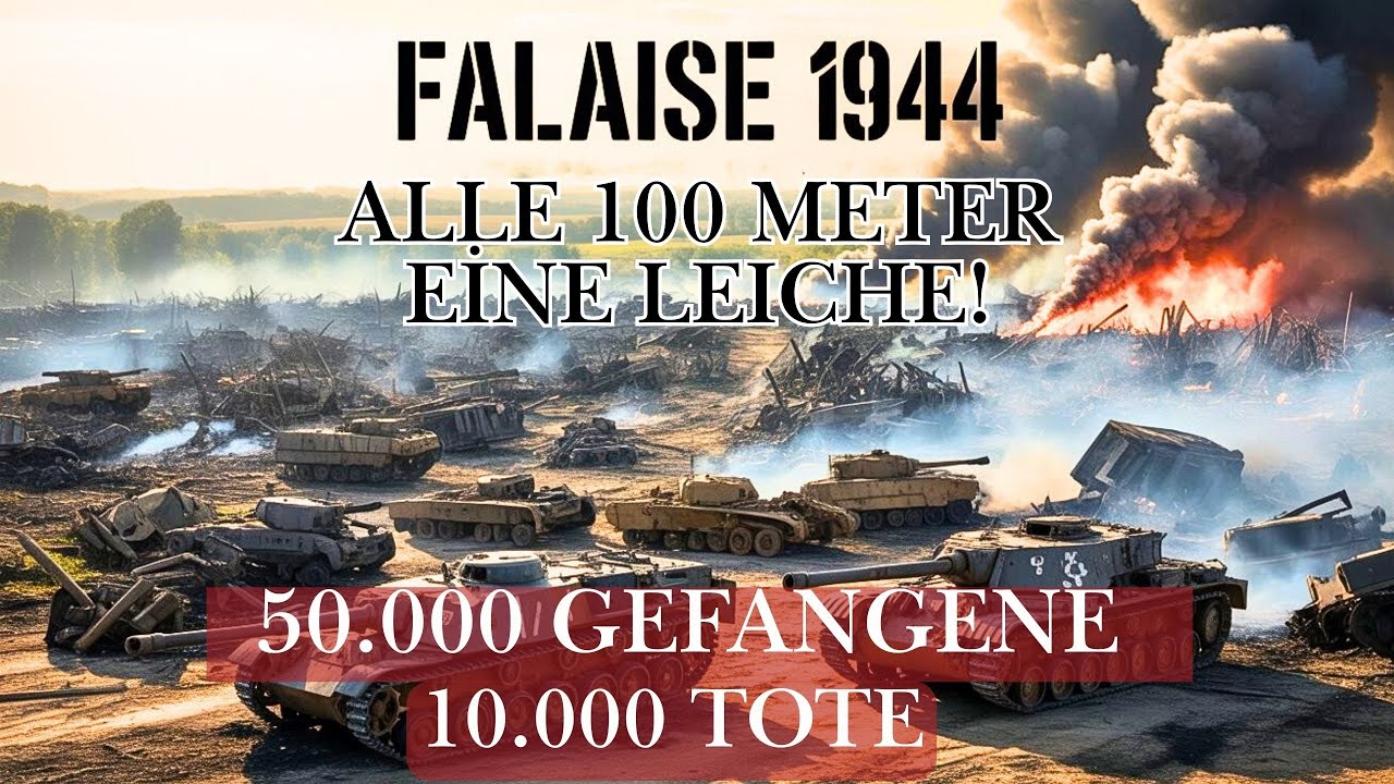 Alle 100 Meter eine LEICHE – Der Kessel von Falaise