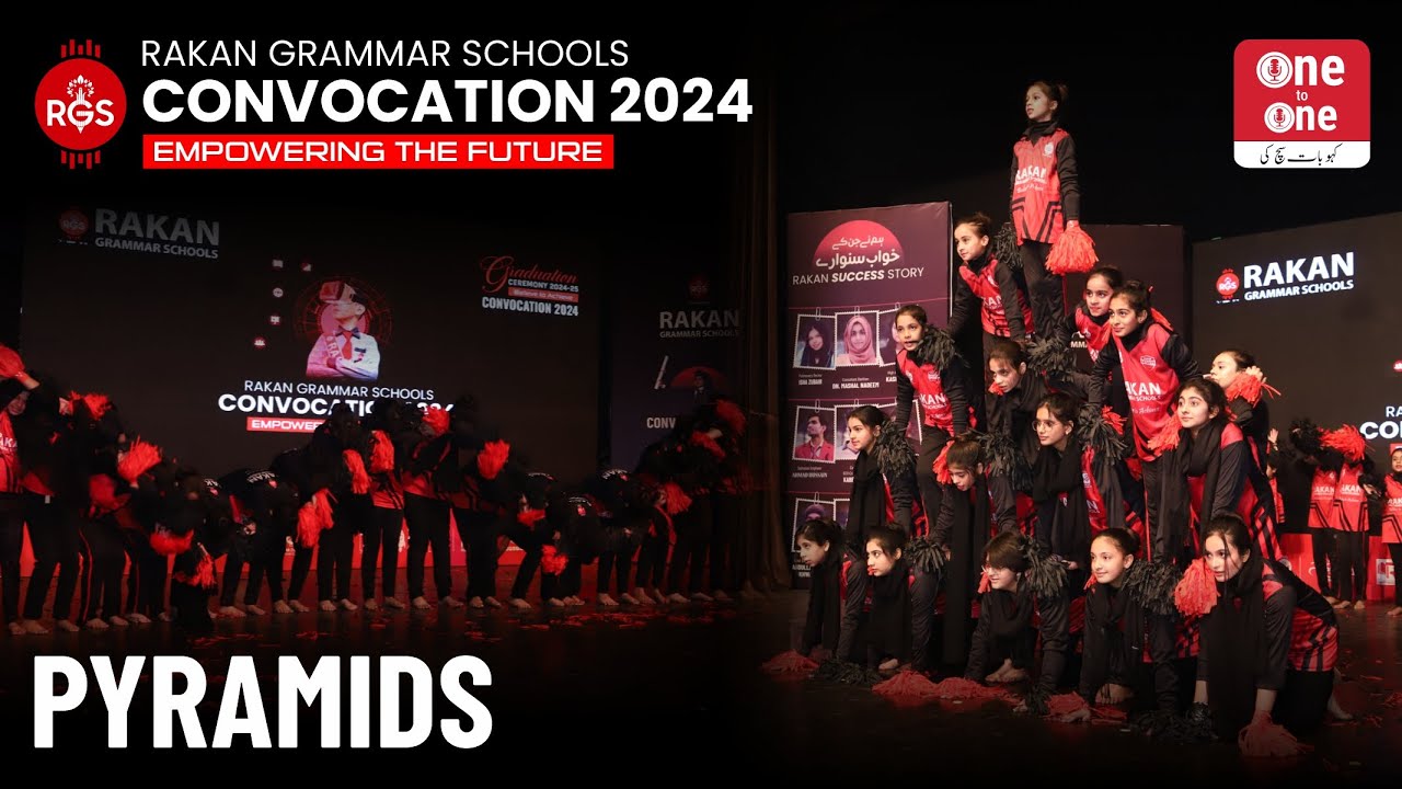 Rakan Convocation 2024 | Performances | Pyramids | Channel One to One | Eng. Faheem Arshad