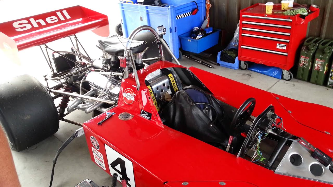 Driving a F5000 Talon MR #1A