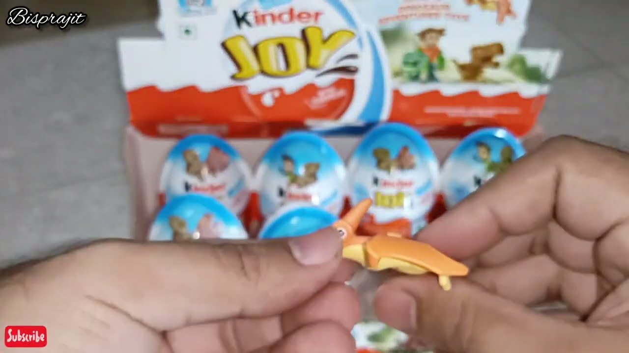 kinderjoy dinosaur toys opening 2024