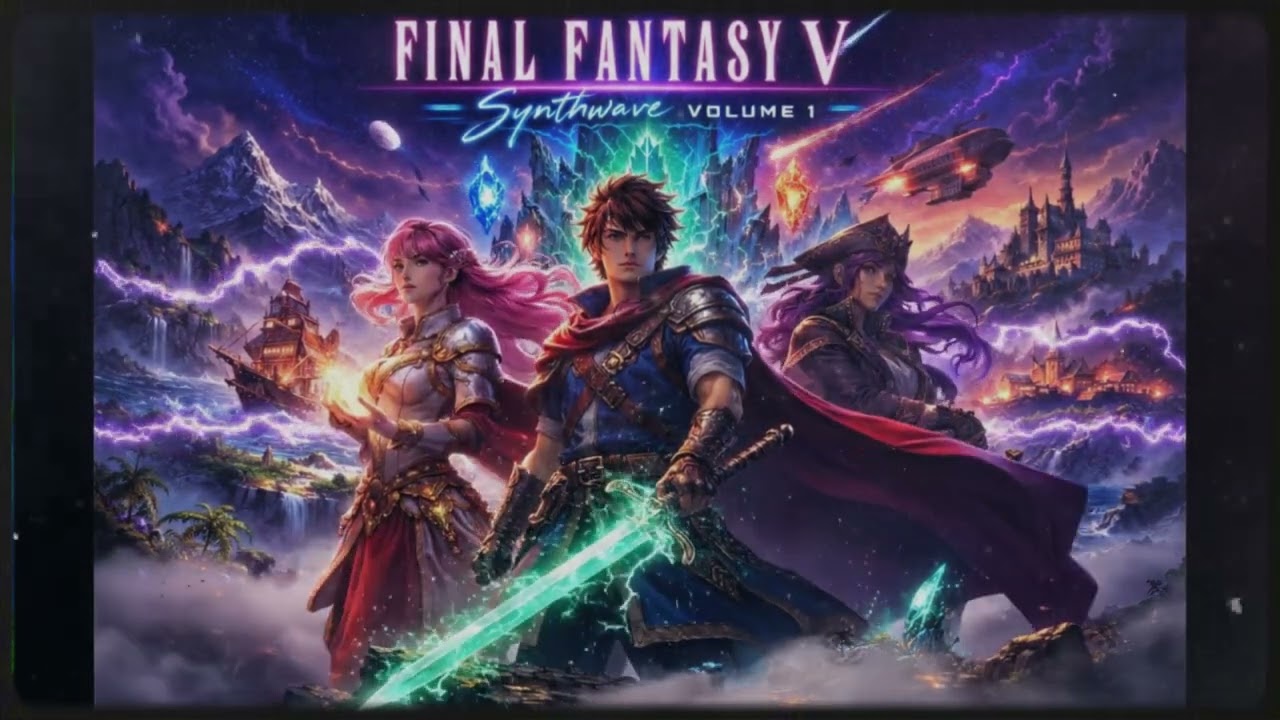 FINAL FANTASY V (1992) — SYNTHWAVE TRIBUTE Vol. 1