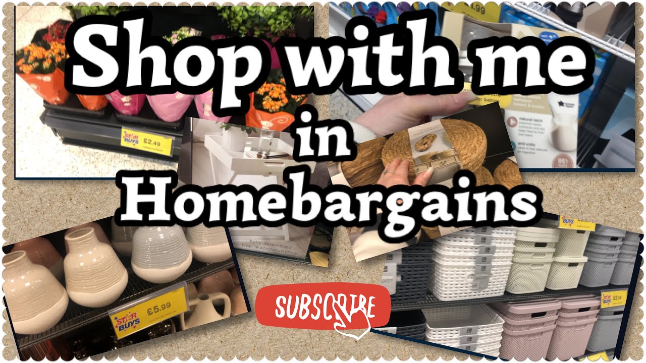 Come shopping with me in Homebargains
