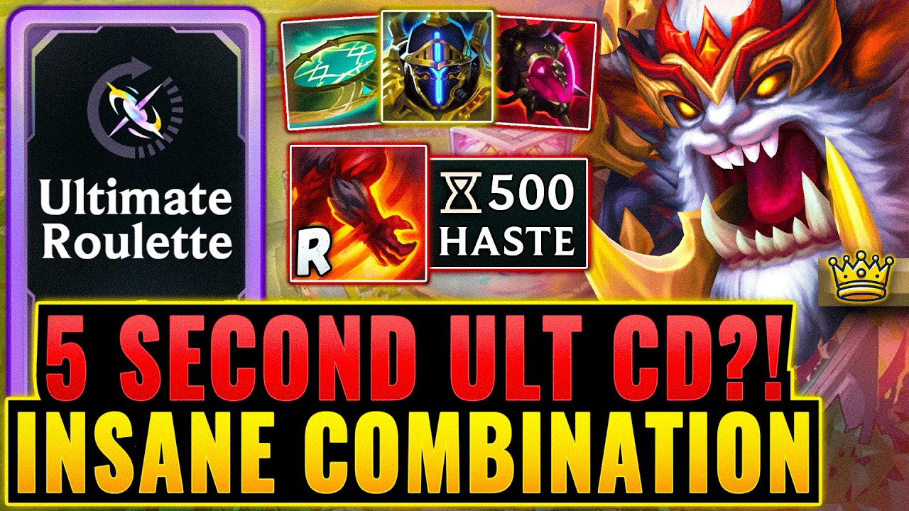 [Reupload] 5 Second Gnar Ults + Ultimate Roulette: Stacking Tons of Ult Modifiers | Extra Arena