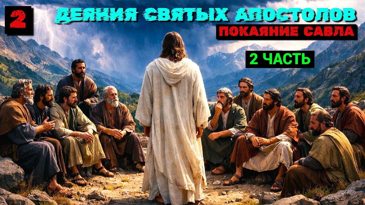 Деяния Апостолов - Часть 2: Покаяние Савла : Часть 2 (запись трансляции)