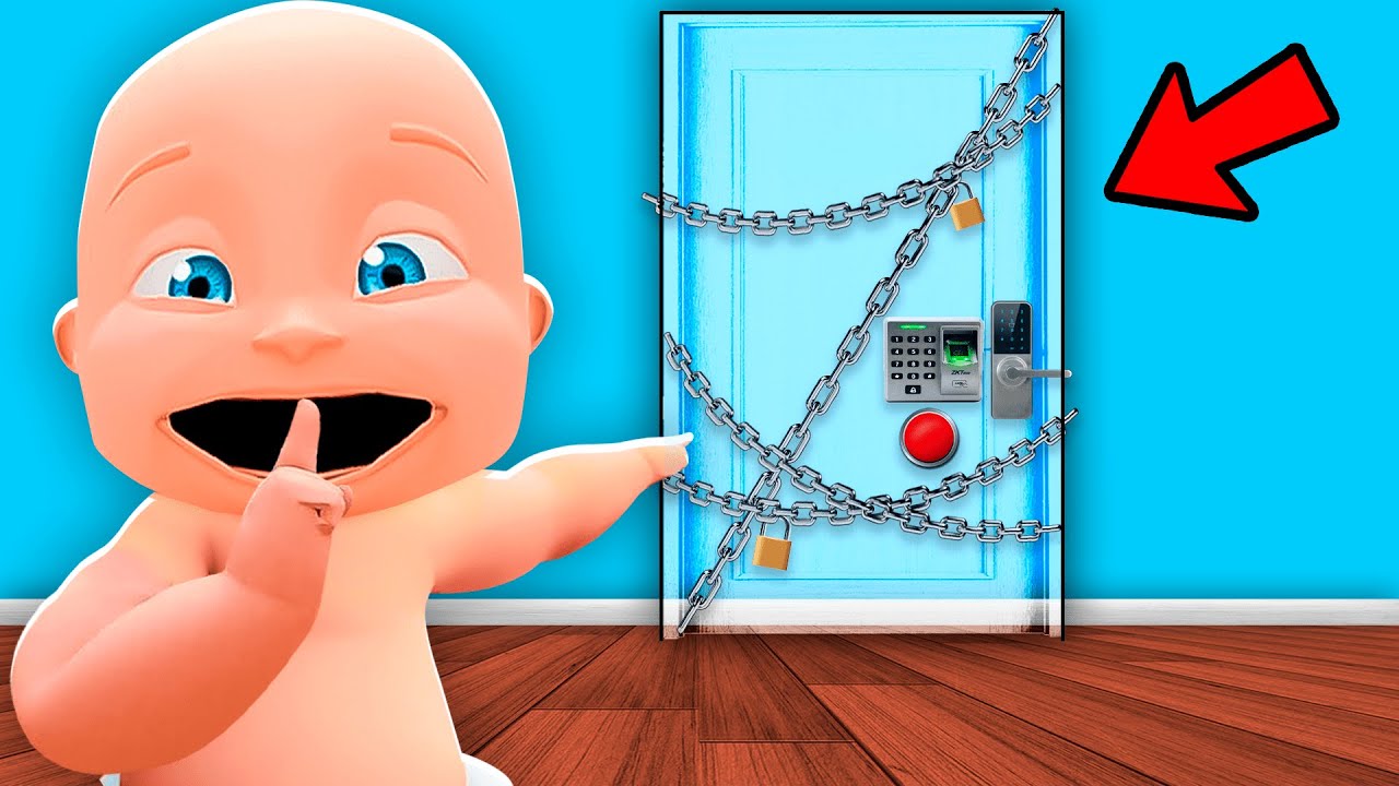 Baby Finds SECRET ROOM!