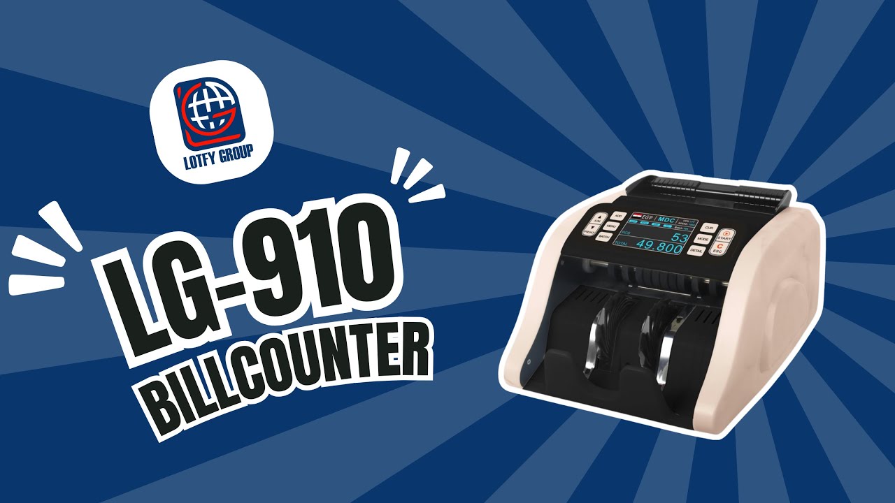 LG 910 BILL COUNTER MACHINE