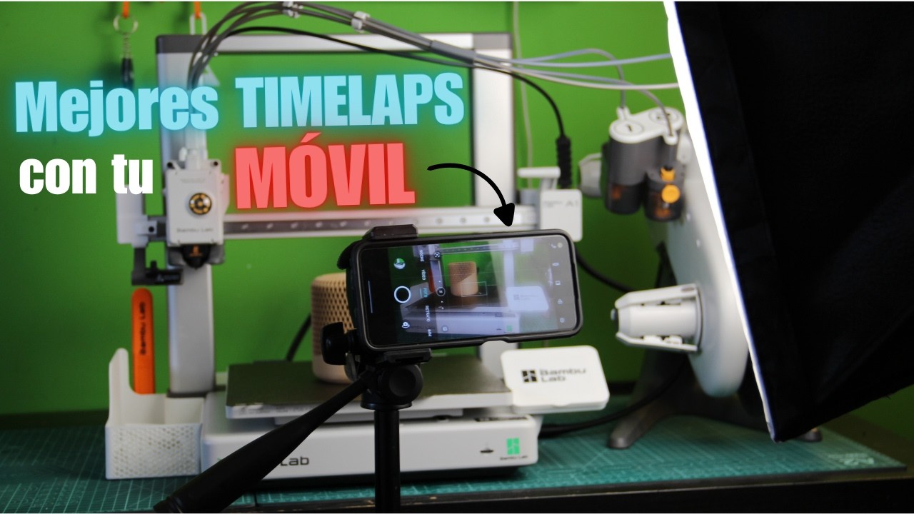 Cómo hacer timelapses profesionales con tu impresora 3D