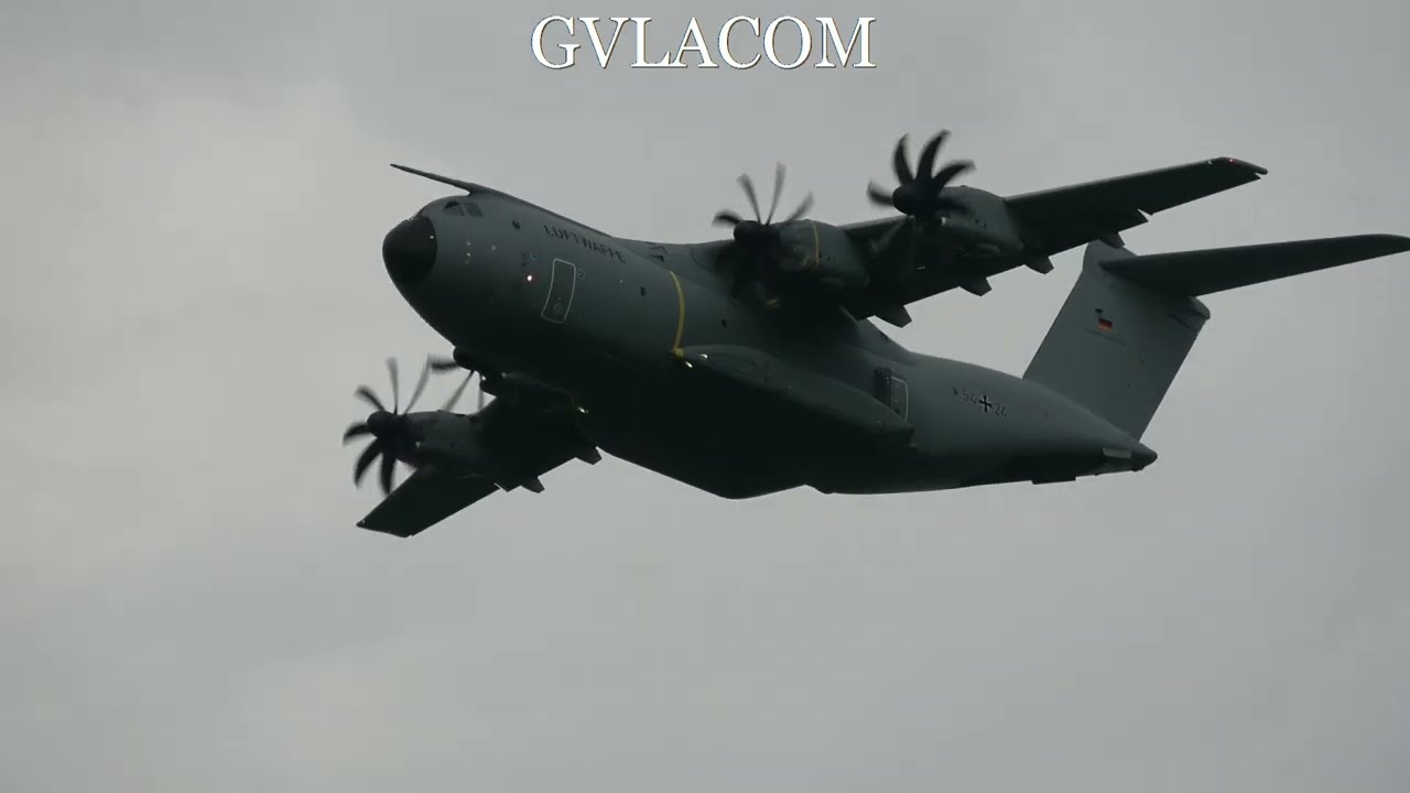 German Air Force Airbus A400 Demo at Airpower 2024