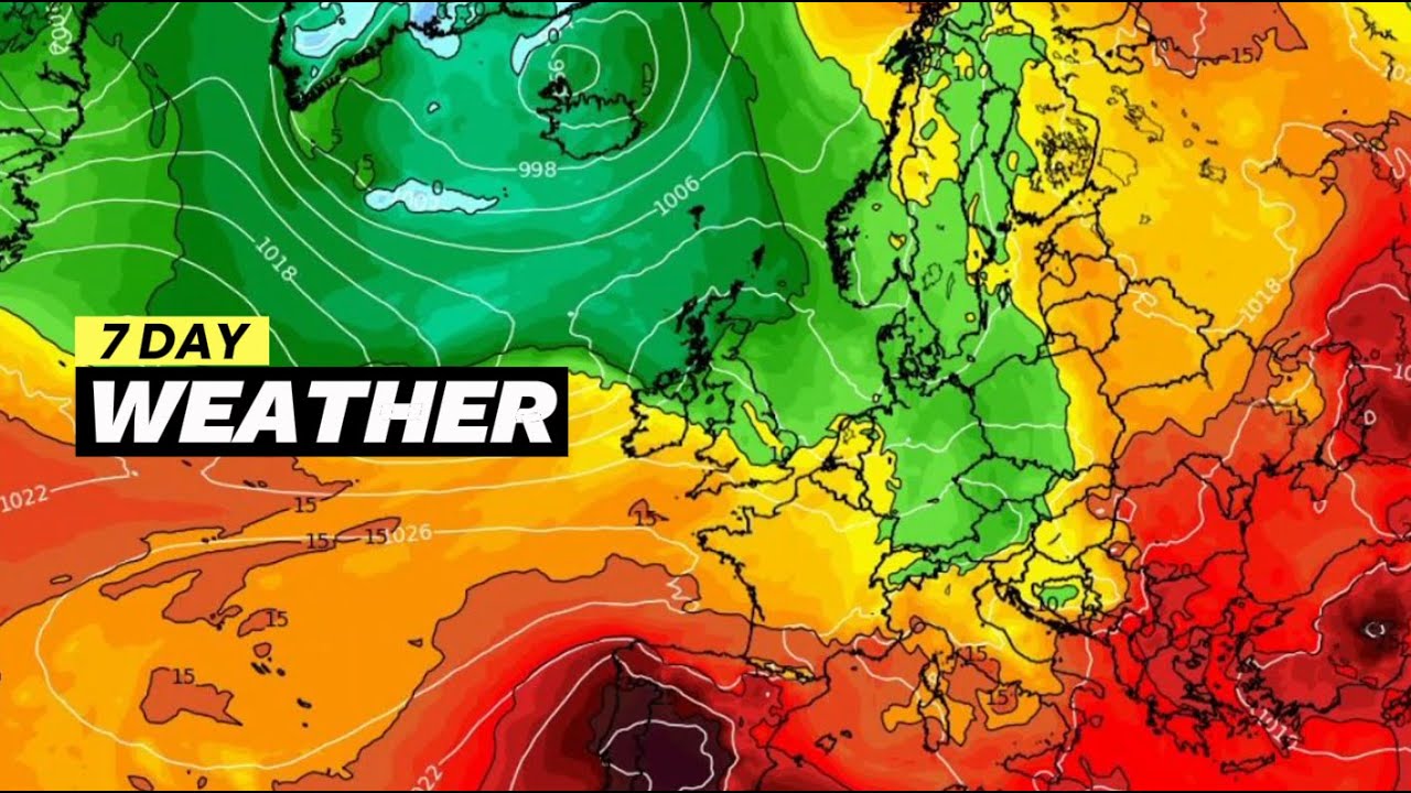 European Weather | GFS Model in 850 hPa August 14, 2025 l Europe Temperature
