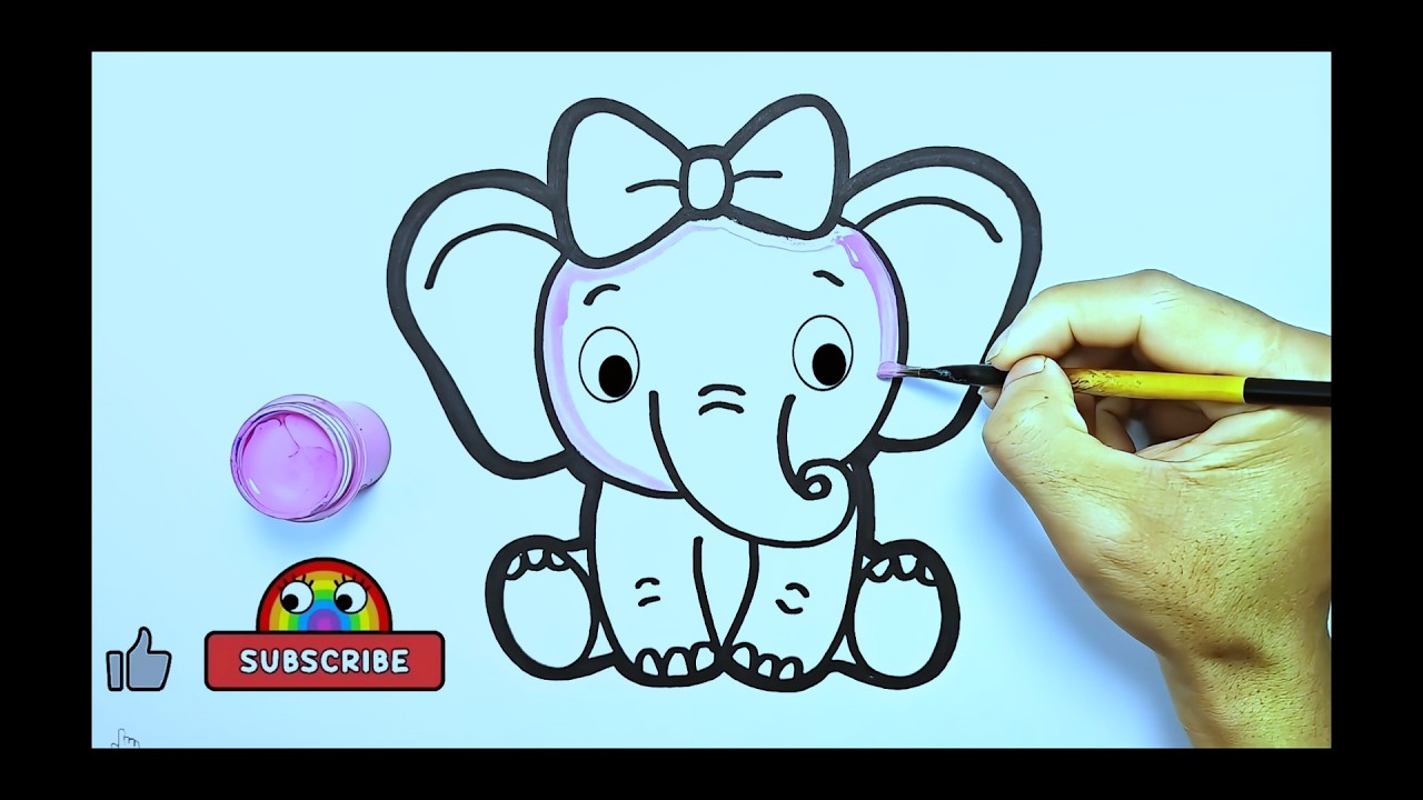 Drawing and Coloring a Cute Cat | Easy Step By Step Tutorial