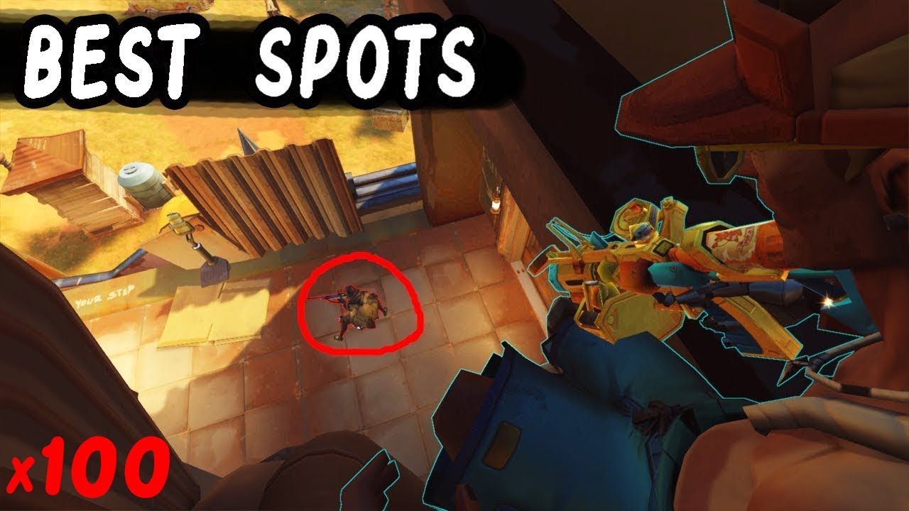 100 SPOTS IN OVERWATCH
