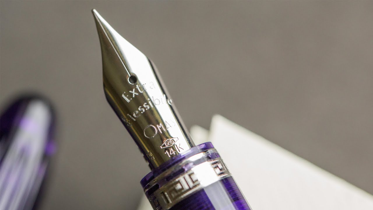 Writing With All 5 Omas Ogiva Alba Nibs