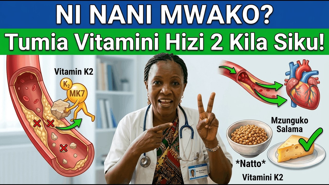 Komesha Ganzi na Maumivu ya Miguu: Tumia Vitamini Hizi 2 Sasa!
