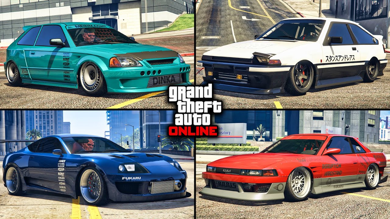 Best JDM/Japanese Cars in GTA 5 Online