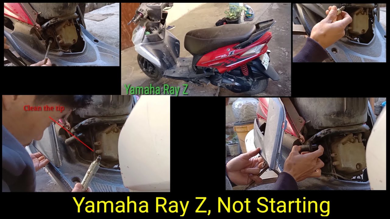 Yamaha Ray Z (Starting problem) Fix it.