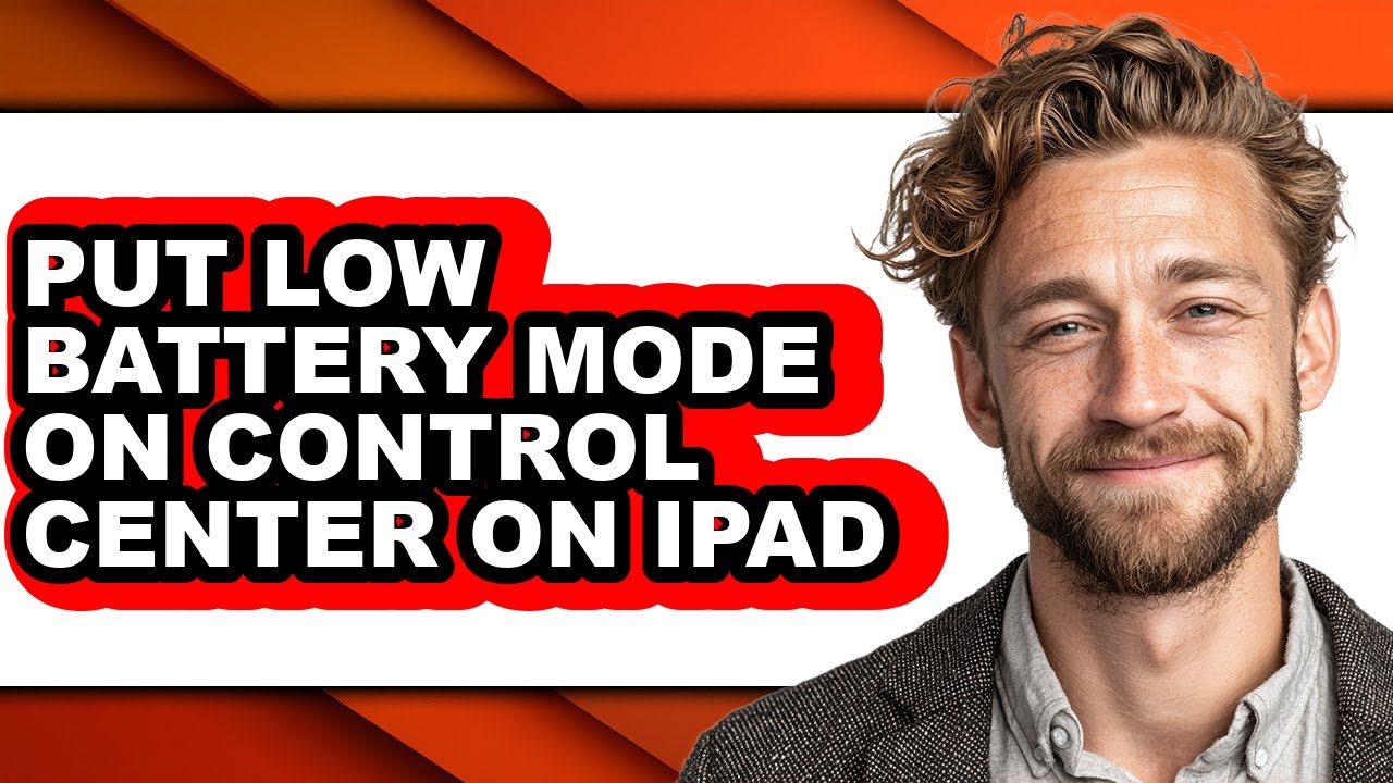 How to Put Low Battery Mode on Control Center on Ipad (full Guide)