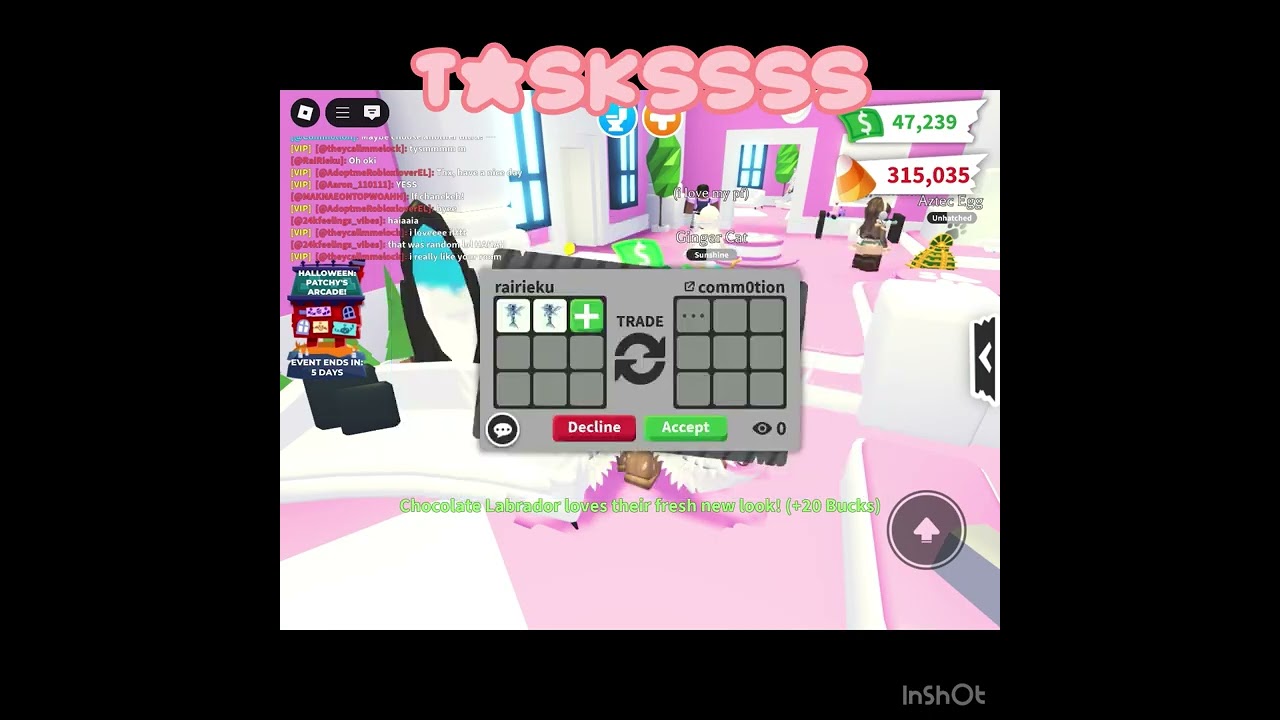 Day 8| #roblox #grinding #adoptme #hacked 