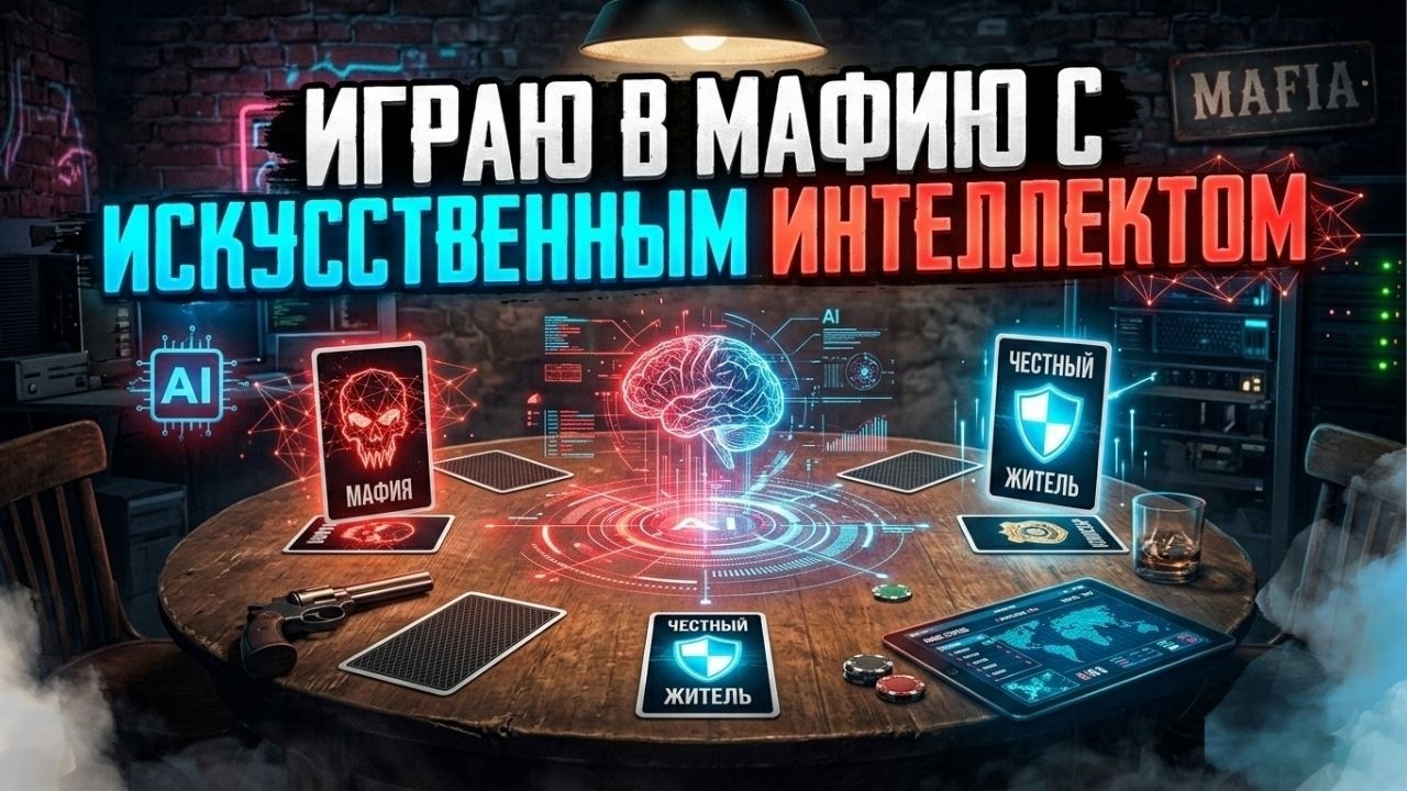 Я сыграл в Мафию против ИИ... и это было СТРАШНО умно 😱