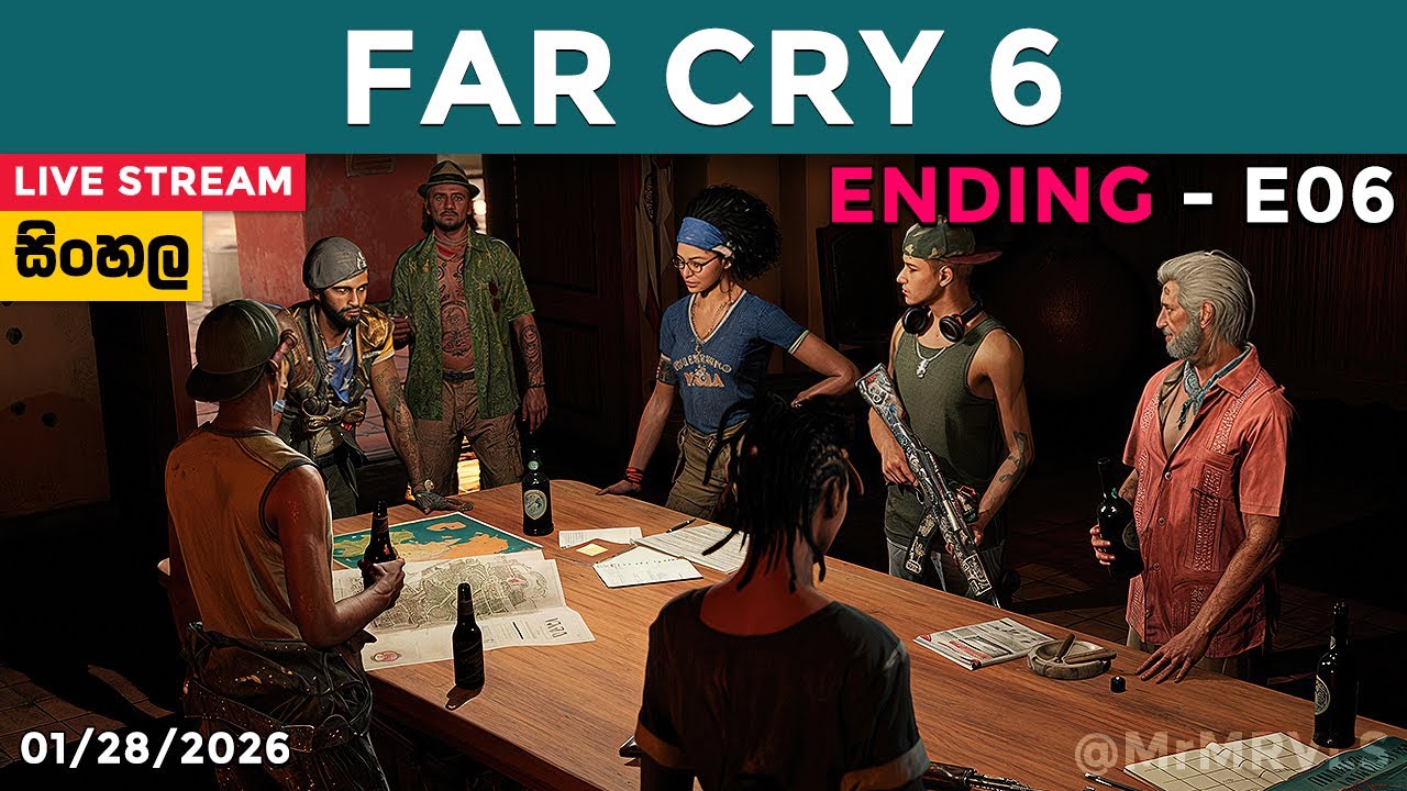 Castillo’s Grip Ends Today 😈 — FARCRY 6 Ending Sinhala • E06 │ #MrMRVLS 💜