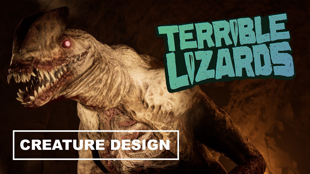 Terrible Lizards - Designing the Dilophosaurus Hybrid Monster