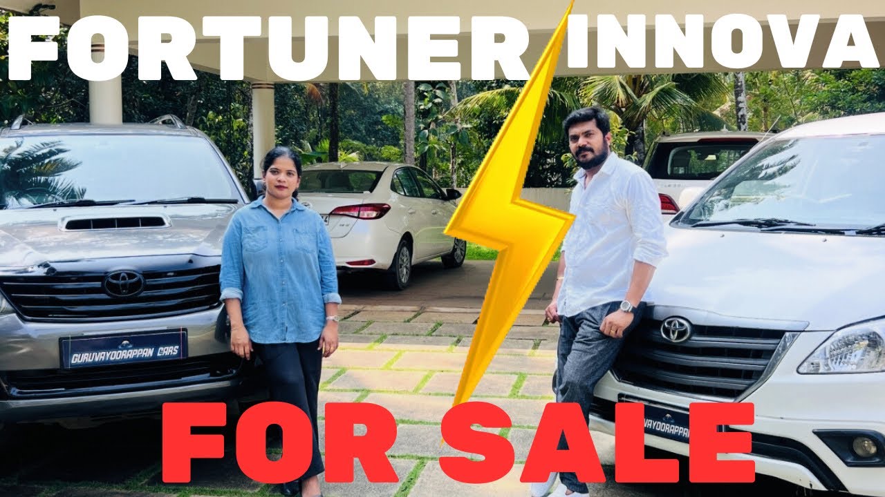 Showroom Condition Fortuner & Innova For Sale | Budget Friendly Deals | Guruvayoorappan Cars Kerala