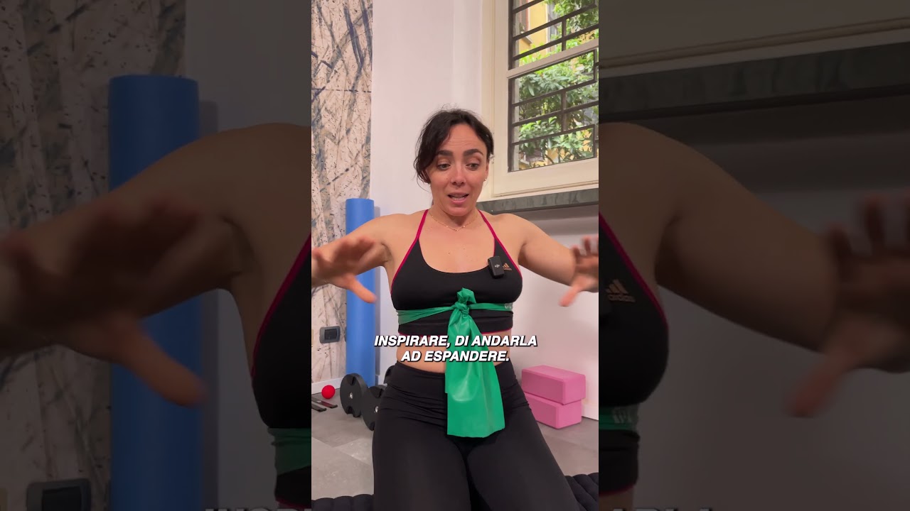 COME SI RESPIRA CON IL DIAFRAMMA? #allenamento #respirazione #esercizio #breathing #tips #workout