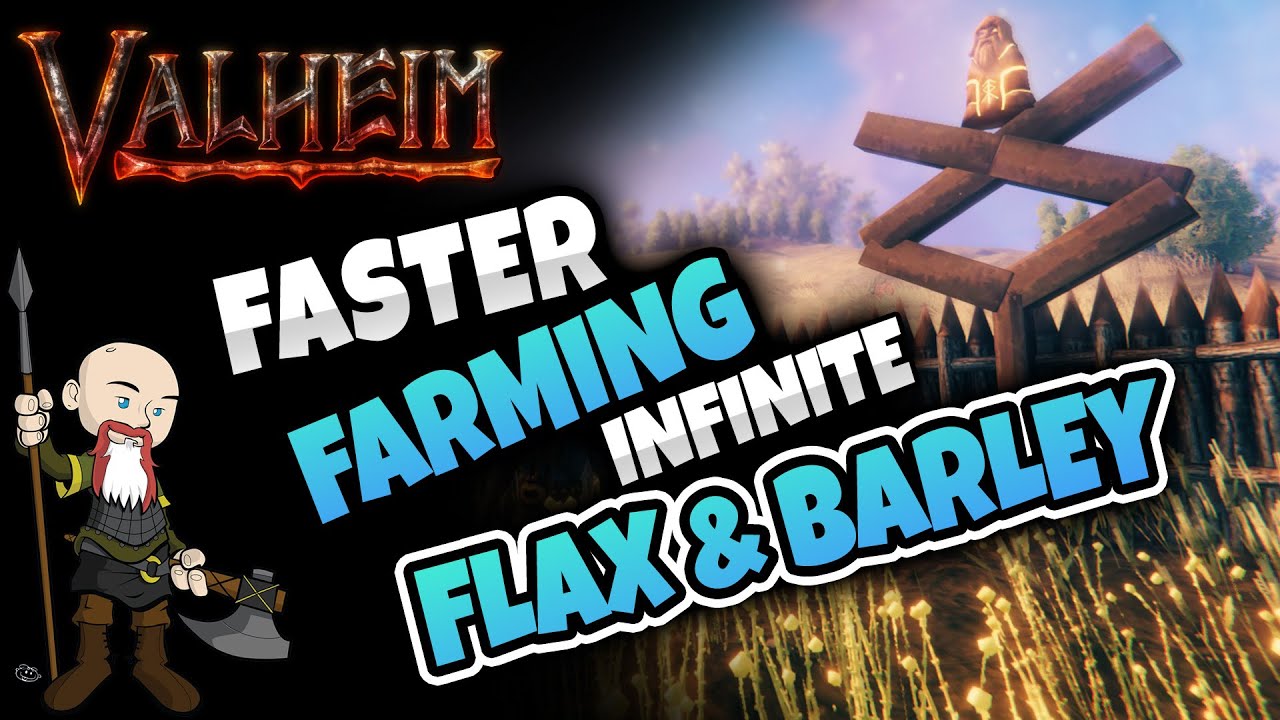 Farm Flax & Barley Faster in Valheim