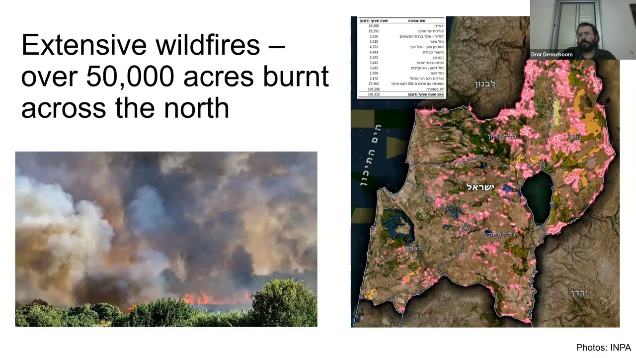 SPNI Webinar: After the War: Healing Israel's Northern Landscapes [December 28, 2025]