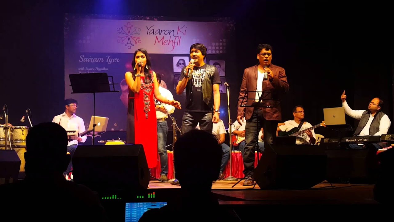 Sairam Iyer with Jayant Pingulkar & Preeti Ninkar by Yaroon Ki Mehfil
