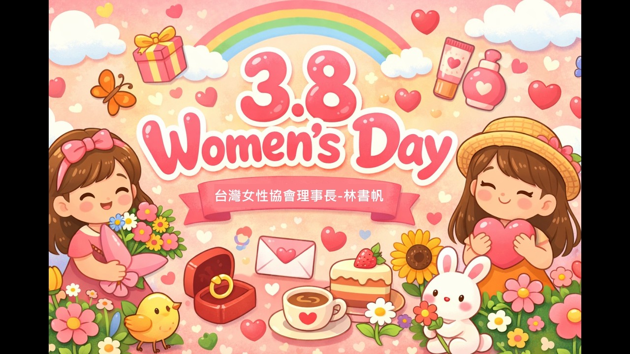 2026台聯黨38婦女節講座：女性協理事長　林書帆談世界的女性領導人