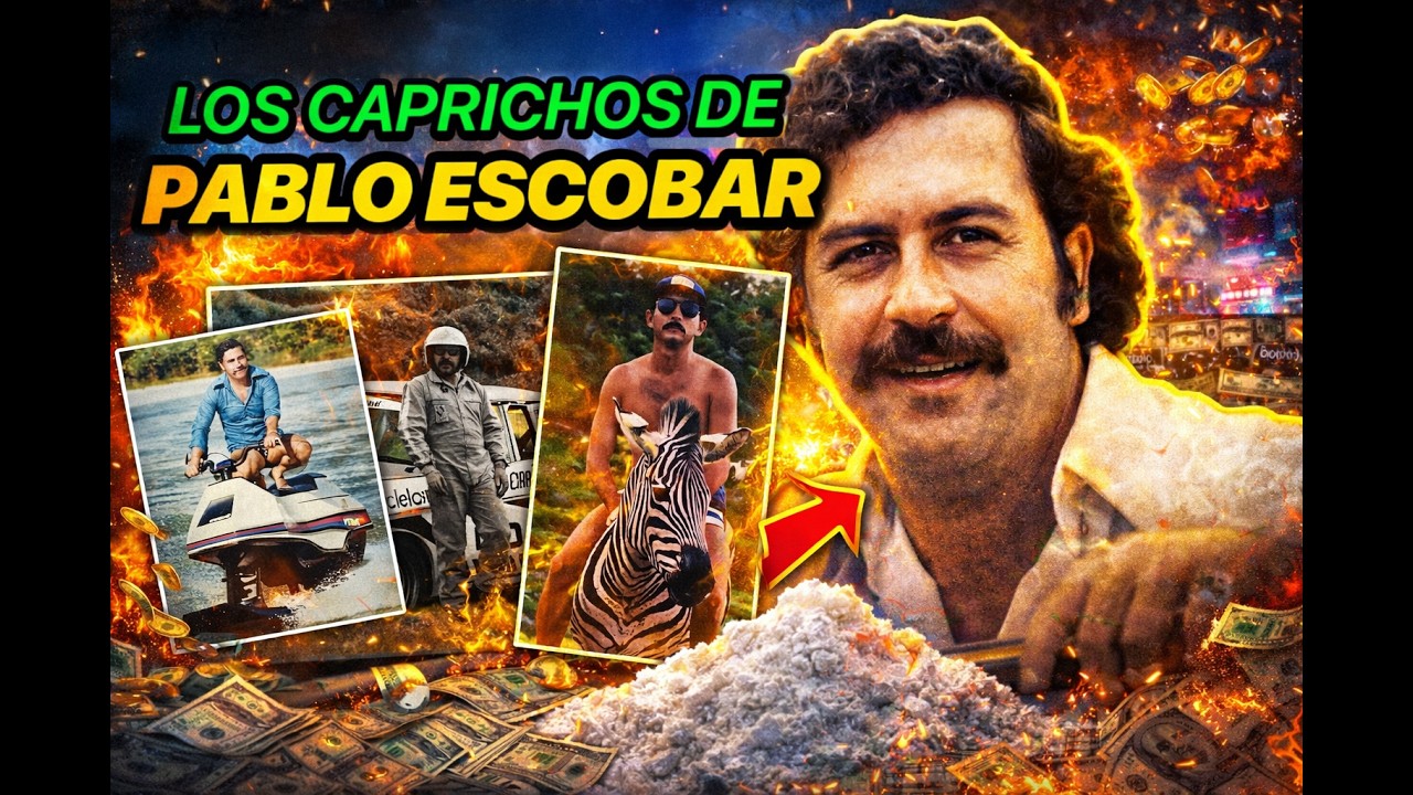 Los CAPRICHOS de Pablo Escobar: En qué gastó su fortuna oculta?