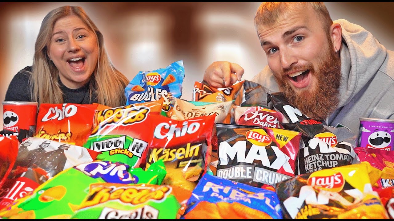 Alle chips smaken testen van de supermarkt! (Met Nicole)