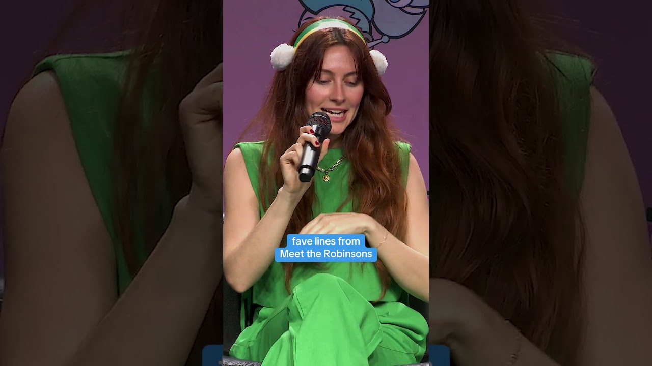 Meet the Robinson's star says her fave lines from the Disney movie