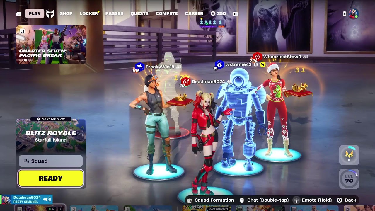 Fortnite (C7S1 With Smiled & Subscribers) #93 January 17th 2025