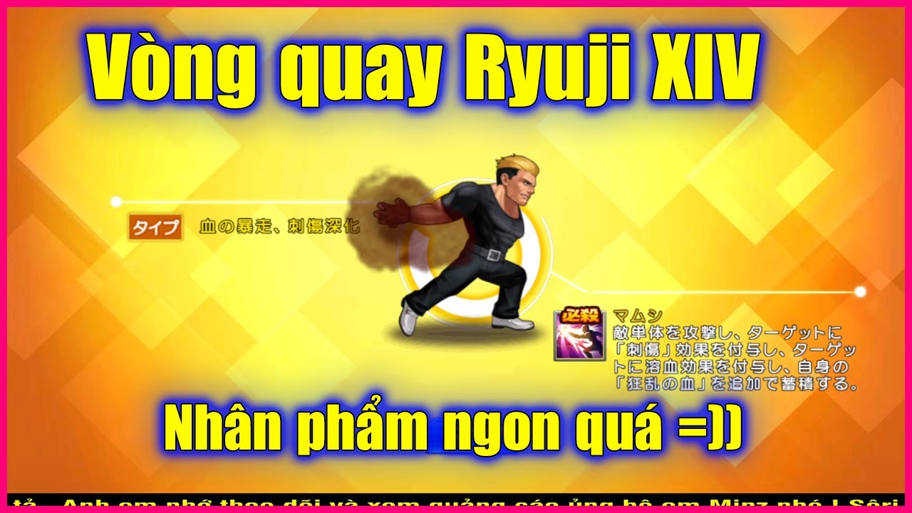 KOF'98UMOL -Đua Boss Ryuji XIV in J.AVV ...Nh&acirc;n phẩm qu&aacute; đỏ, h&agrave;ng n&oacute;ng bỏng tay, hs lại v&ocirc; tận &agrave; 😱😱