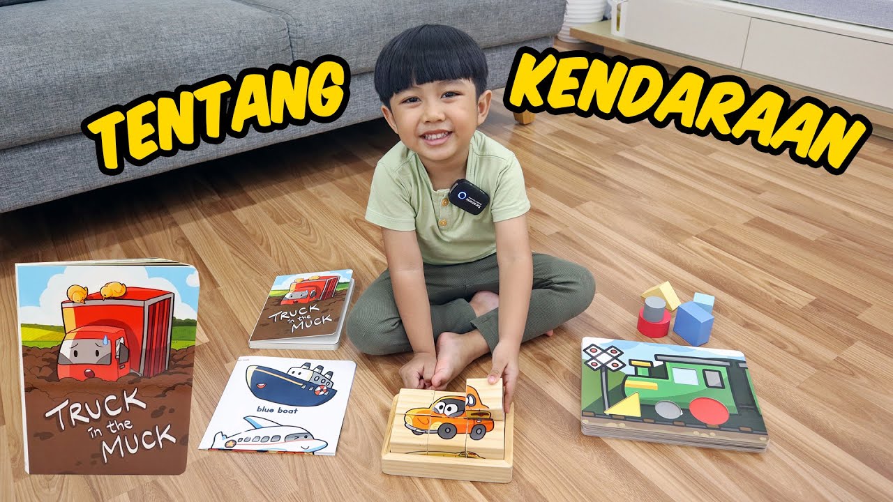 Kyo Punya Buku dan Puzzle Tentang Kendaraan
