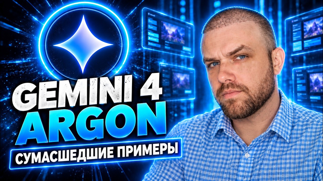 Какие Gemini 4 Argon СОЗДАЁТ 3D МИРЫ, ИГРЫ И САЙТЫ Это реальные примеры использования Gemini 4 Argon