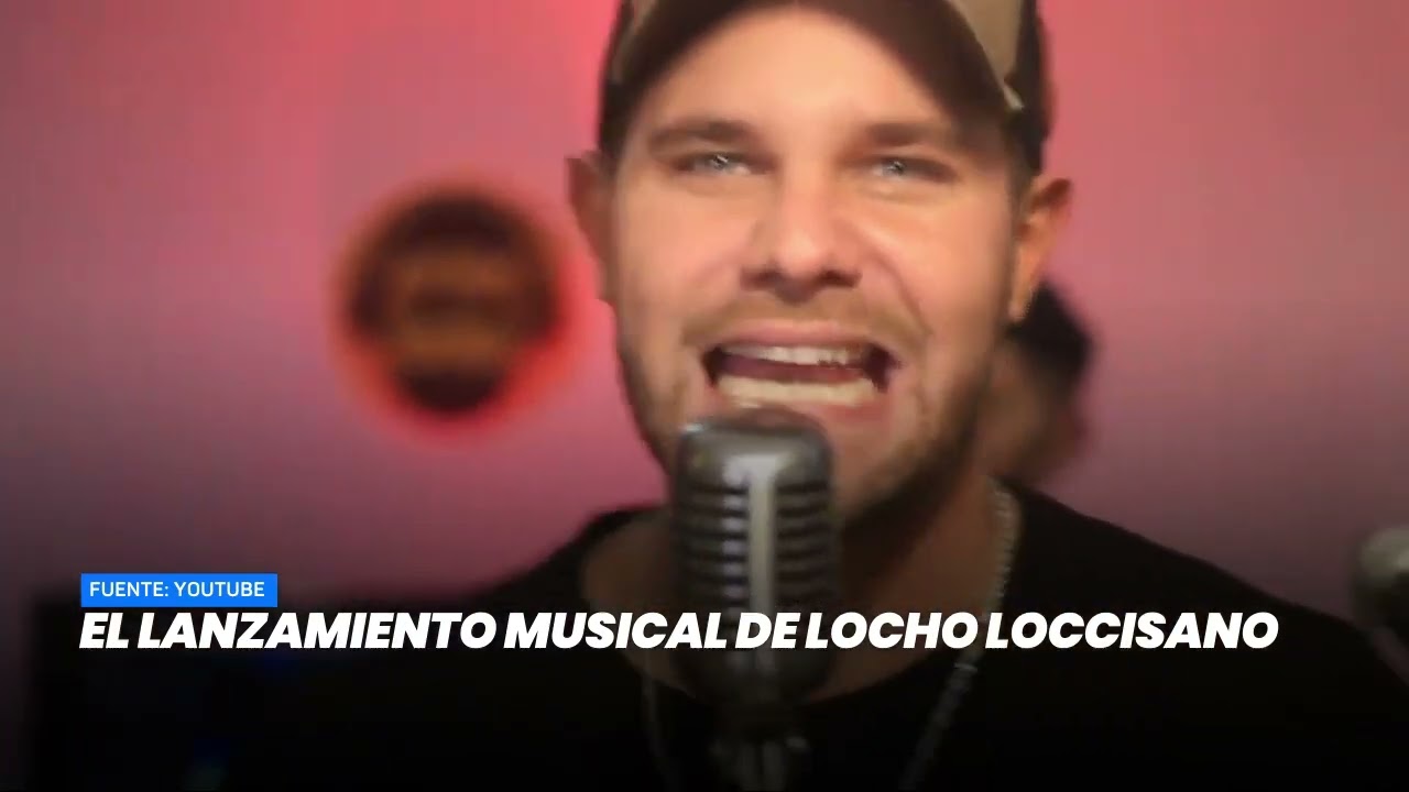 El lanzamiento musical de Locho Loccisano- Minuto Argentina